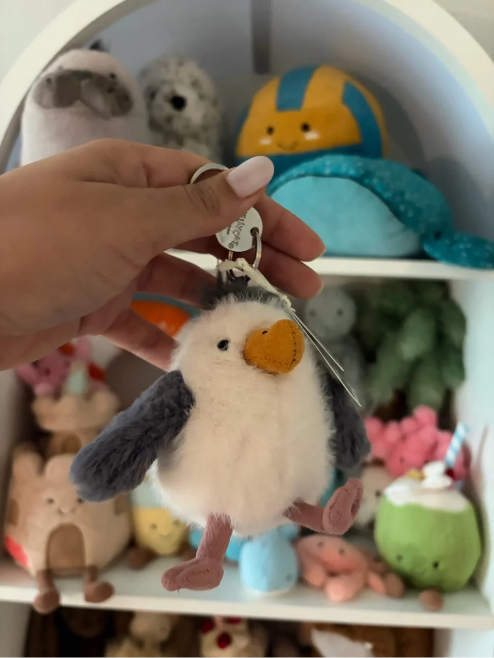 Jellycat Chip Seagull Bag Charm - Authentic , BNWT & VHTF